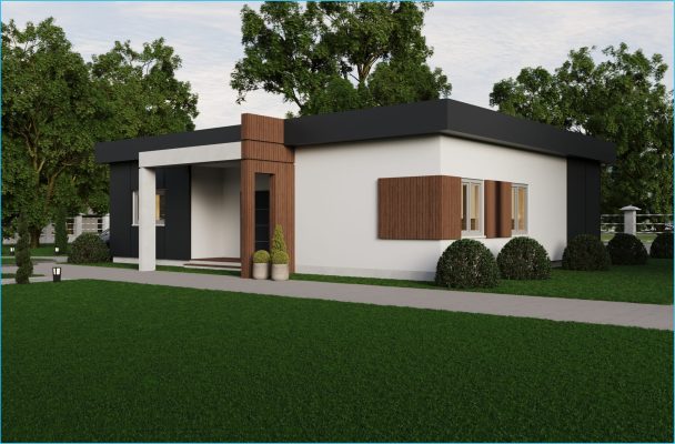 160m² Tek Katlı Hafif Çelik Ev