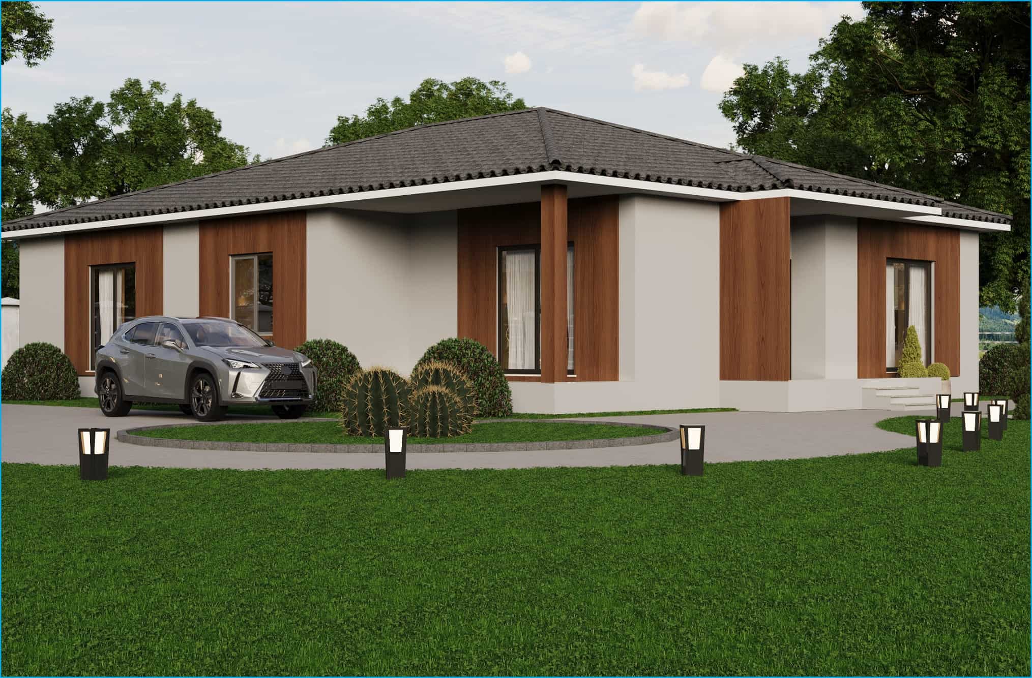 250m² Tek Katlı Hafif Çelik Ev - Görsel 2