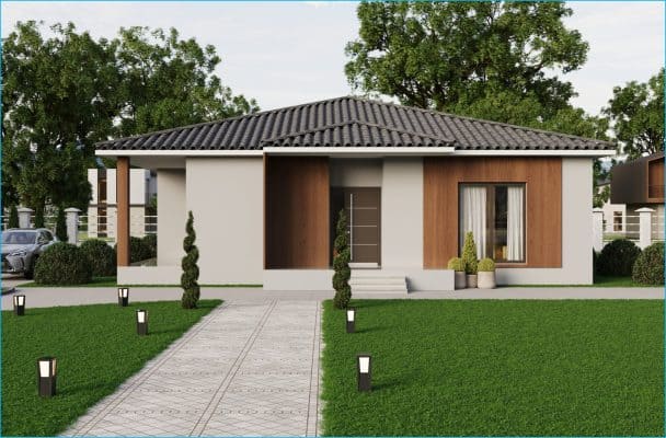 250m² Tek Katlı Hafif Çelik Ev